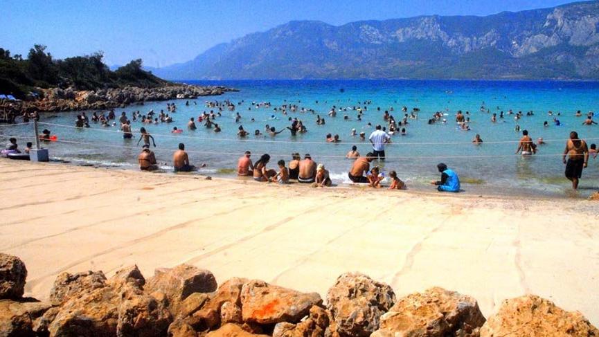 Sedir Adası’nda ‘kumkurtaran’ı atlatıp kum çalanlara hapis cezası