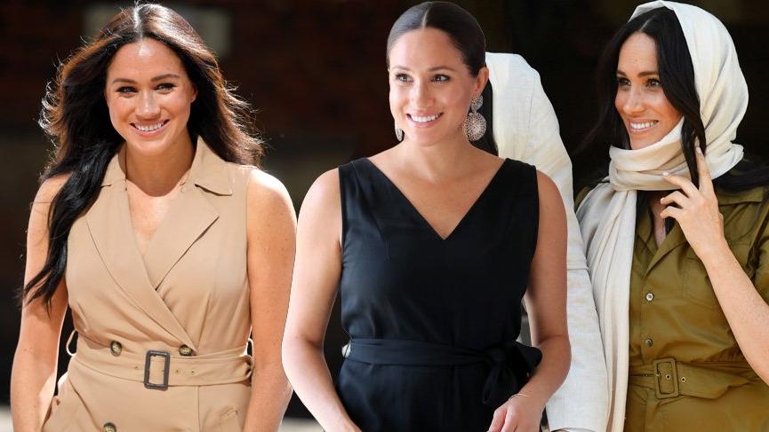 Meghan Markle’ın Güney Afrika turundaki benzer kıyafetleri dikkat çekti