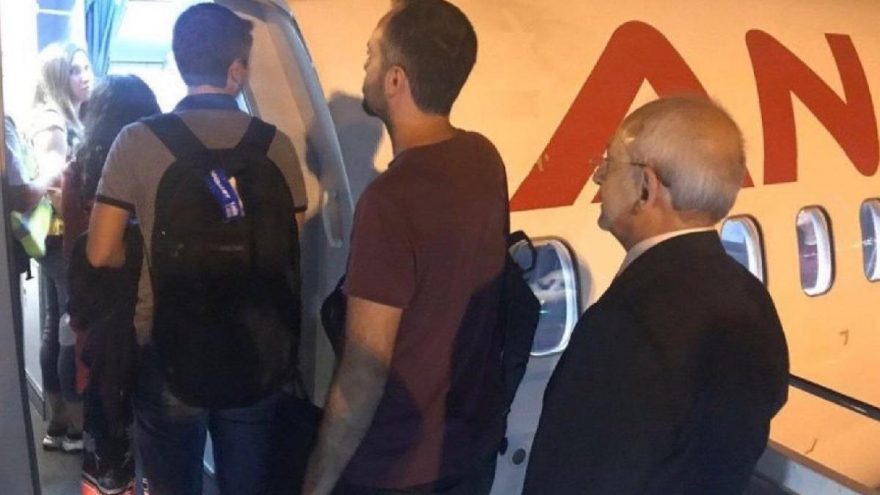 Metin Uca’dan uçakta sıra bekleyen Kılıçdaroğlu’na teşekkür