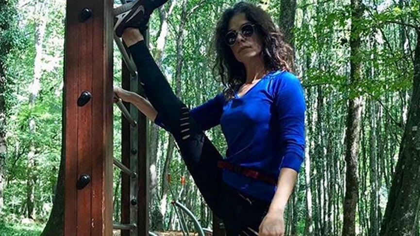 Özge Özpirinçci’nin spor zamanı