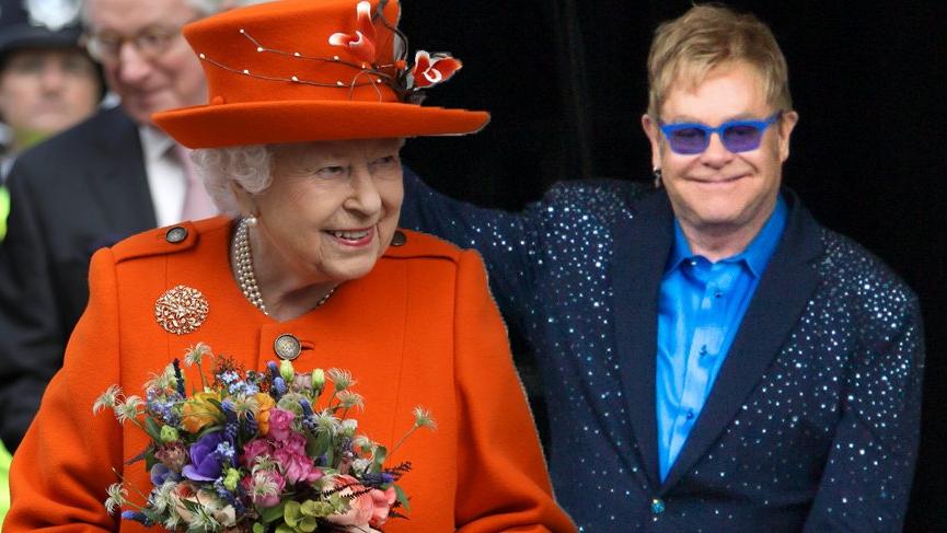 Elton John Kraliçe II. Elizabeth’i yeğenini tokatlamakla suçladı