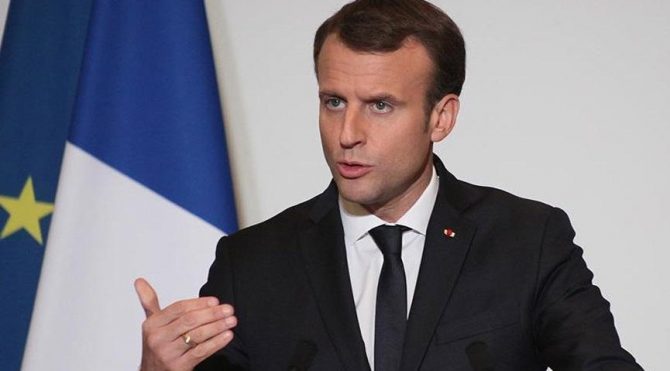 Macron dan skandal harek t açıklaması