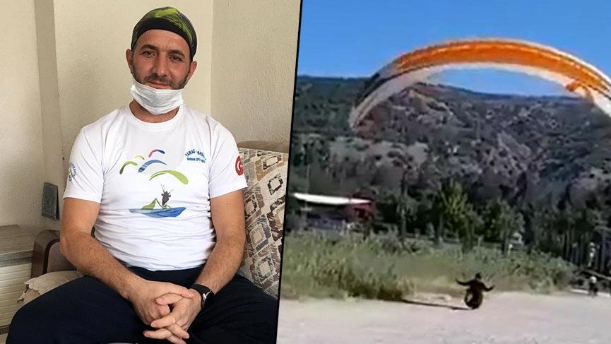 Kanserle mücadele ederken de yamaç paraşütünden vazgeçmedi