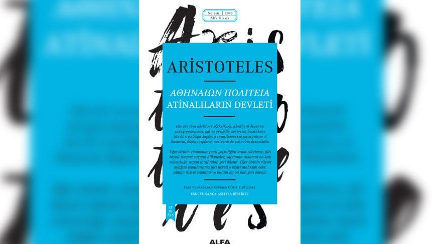 ‘Atinalıların Devleti’ Alfa Yayınları’ndan çıktı!