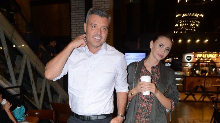 Sadettin Saran ve Emina Jahovic’in sinema keyfi