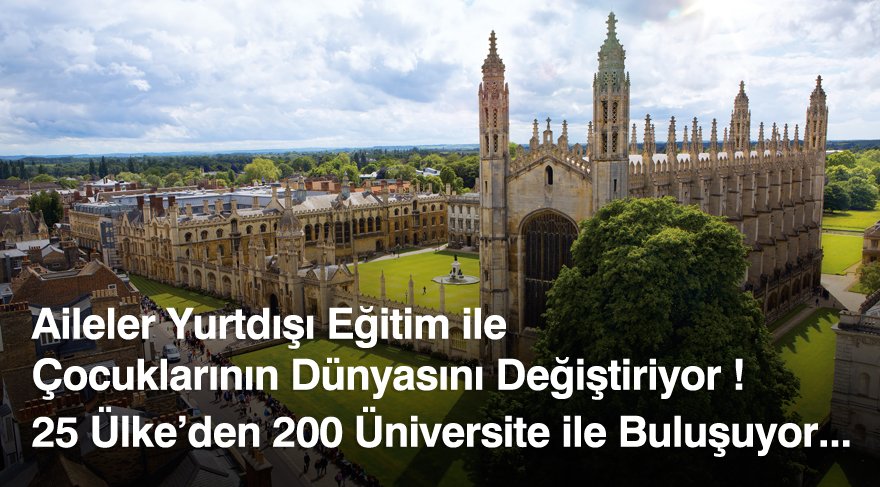 Aileler Yurtdisi Egitimi Ile Cocuklarinin Dunyasini Degistiriyor Sozcu Gazetesi