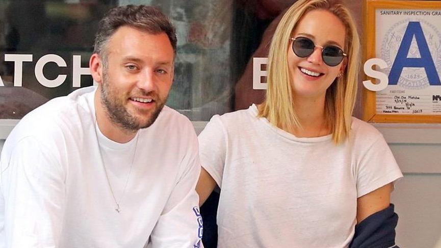 Jennifer Lawrence ve Cooke Marone evlendi