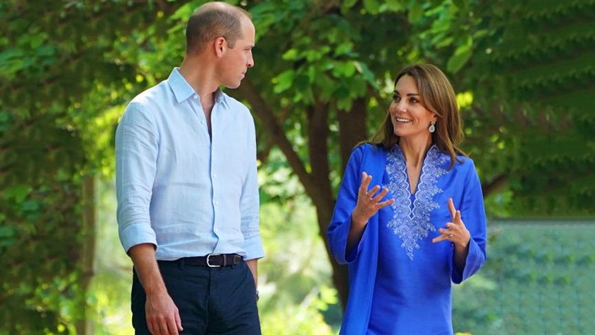 Kate Middleton ve Prens William uçak yolculuğu sırasında büyük tehlike atlattı