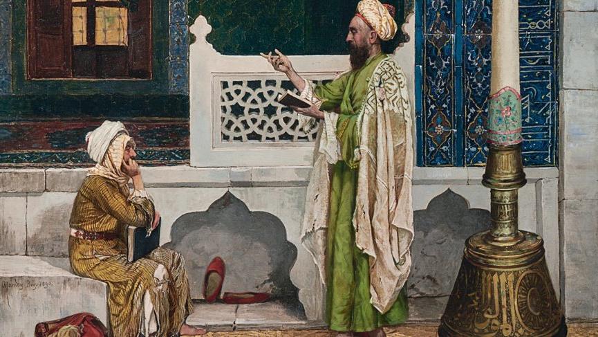 Osman Hamdi Bey’in tablosu Yeşil Cami’de Kuran Dersi açık arttırmada 35 milyon TL’ye satıldı