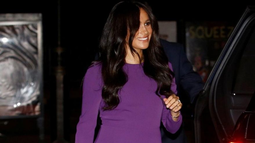 Meghan Markle hamileyken giydiği kıyafeti yeniden giyerek şaşırttı