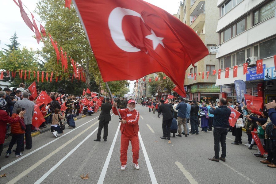 TTrabzon'da Cumhuriyet Bayramı törenlerle kutlandı.