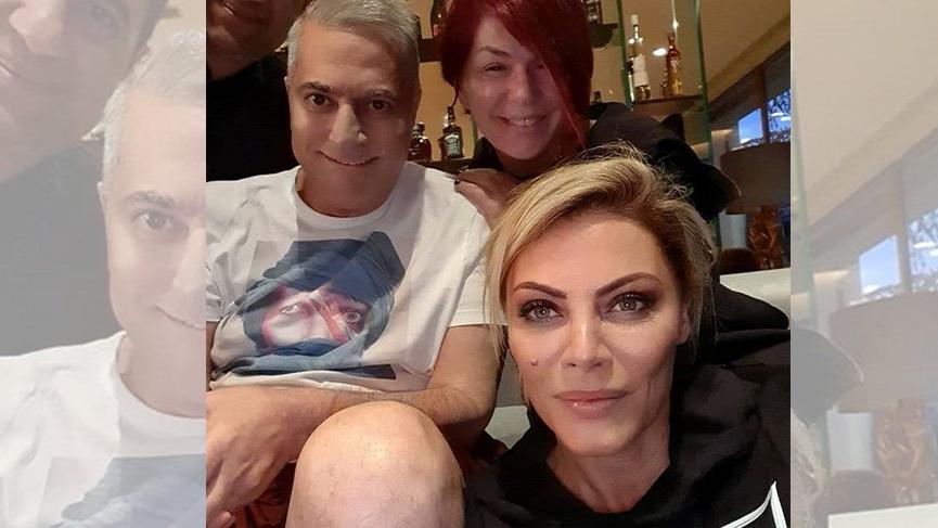Emel Müftüoğlu ve Seray Sever’in Mehmet Ali Erbil ziyareti