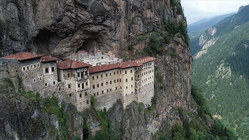 Sümela Manastırı’na ziyaretçi akını
