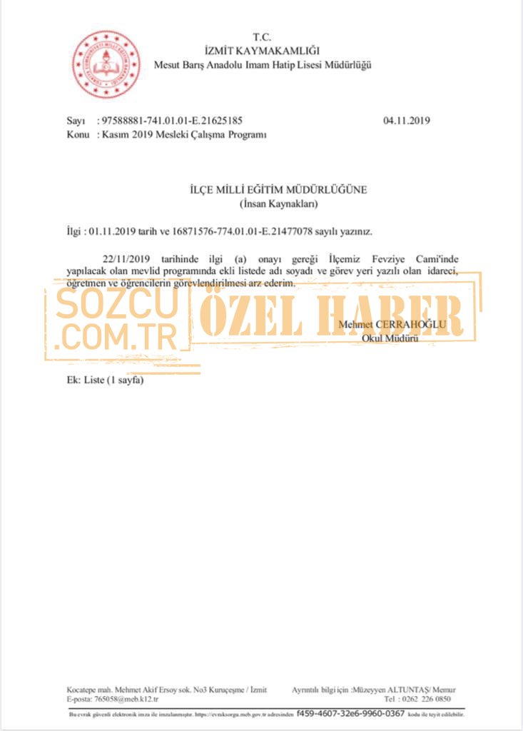 Türk Eğitim tarihinde 91 yıl sonra bir ilk