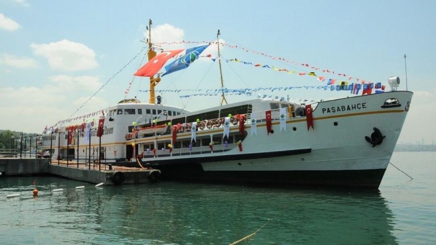 Tarihi Paşabahçe vapuru yeniden Boğaz’da