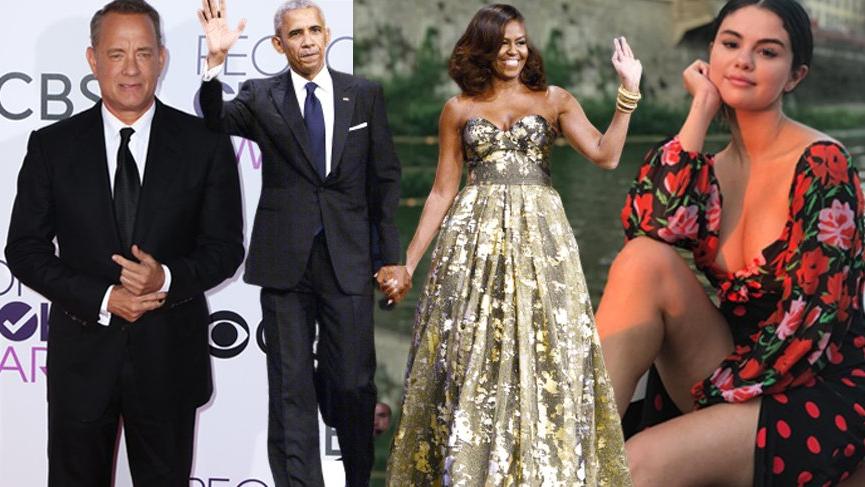 Michelle Obama’nın oy verme derneğine Selena Gomez de katıldı