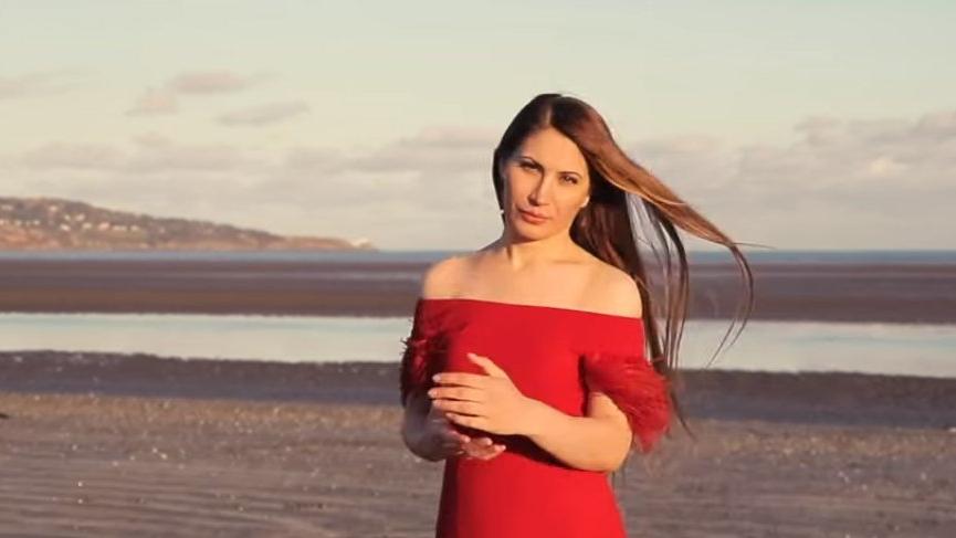 İrlanda’da eksi 10 derecede klip çekti