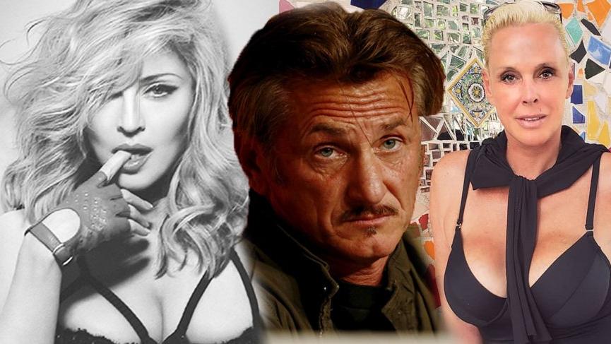 Brigitte Nielsen, Madonna’dan intikam almak için Sean Penn ile tek gecelik ilişki yaşamış