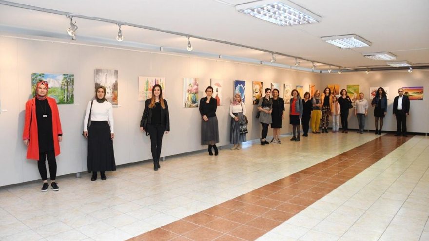 Öğretmenlerden ‘Öğretmenler Günü’ne özel sergi