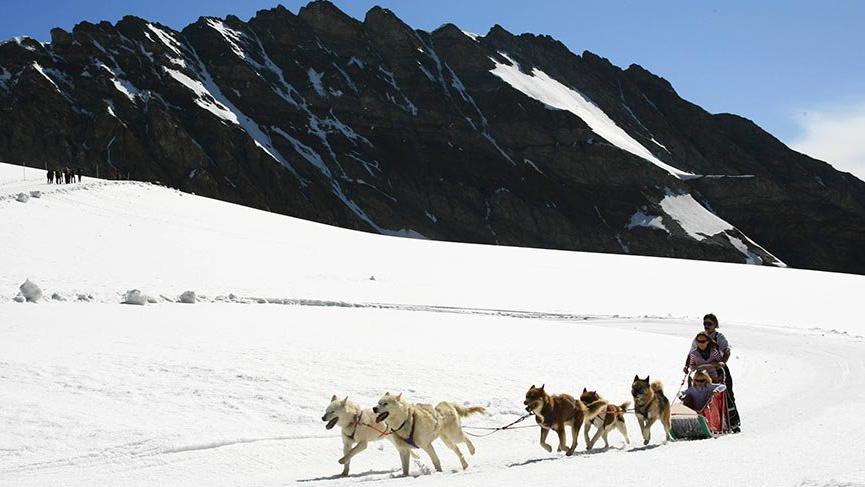 Avrupa’nın çatısı Jungfraujoch