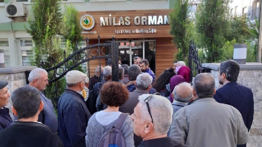 Köylülerden “ormanımızı kestirmeyeceğiz” eylemi