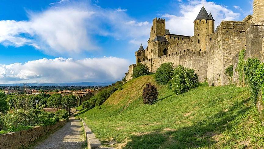 Yılda üç milyon ziyaretçi ağırlayan Ortaçağ kenti Carcassonne