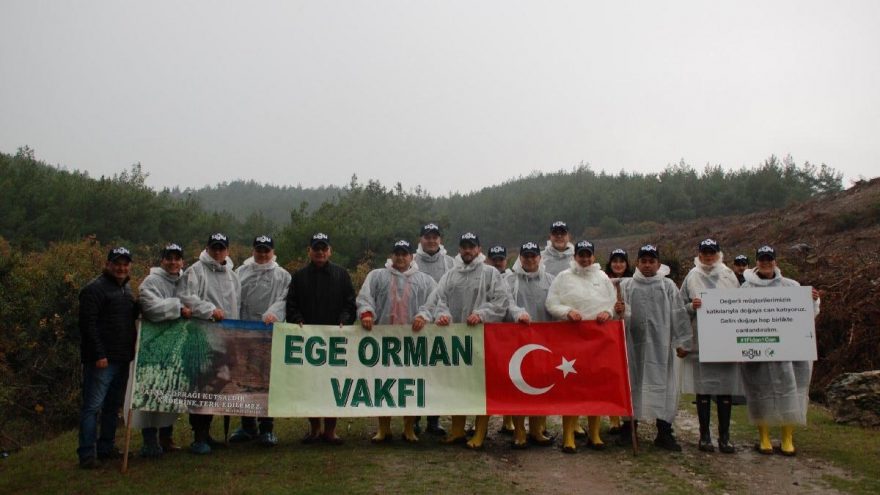 #1FİDAN1CAN kampanyasına 5 bin ağaçlık destek