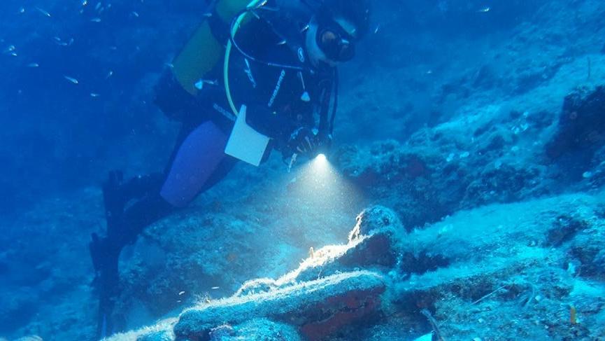 Turizmin başkentindeki gemi batığında heyecanlandıran buluş