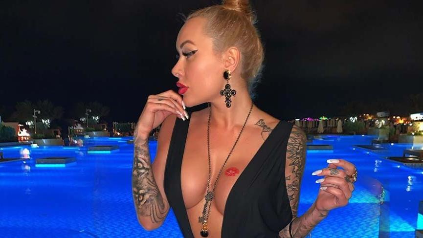 Irina Moroziuk’tan cesur poz