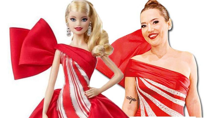 Demet Akalın Barbie oldu