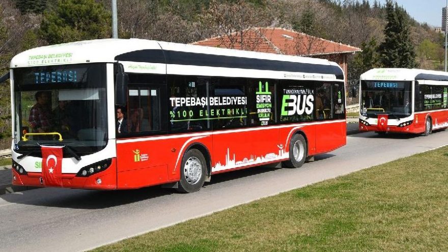 Elektrikli otobüsle 370 bin liralık tasarruf