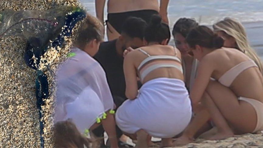 Selena Gomez’i denizanası çarptı