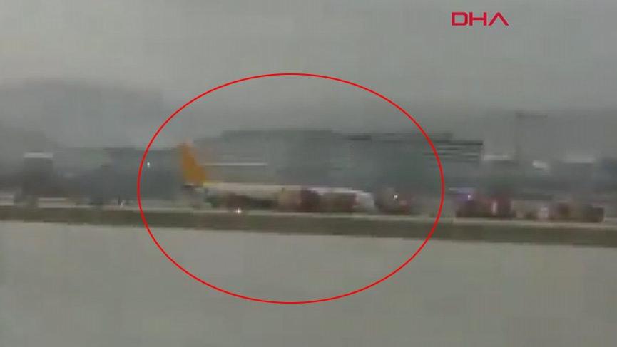 İstanbul’da yolcu uçağı pistten çıktı!