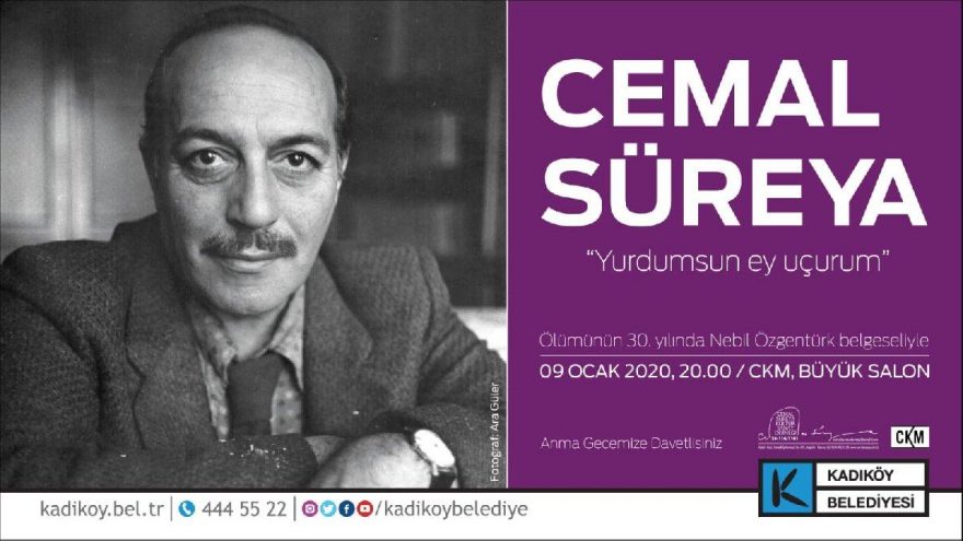 Cemal Süreya ölümünün 30. yılında Kadıköy’de anılıyor