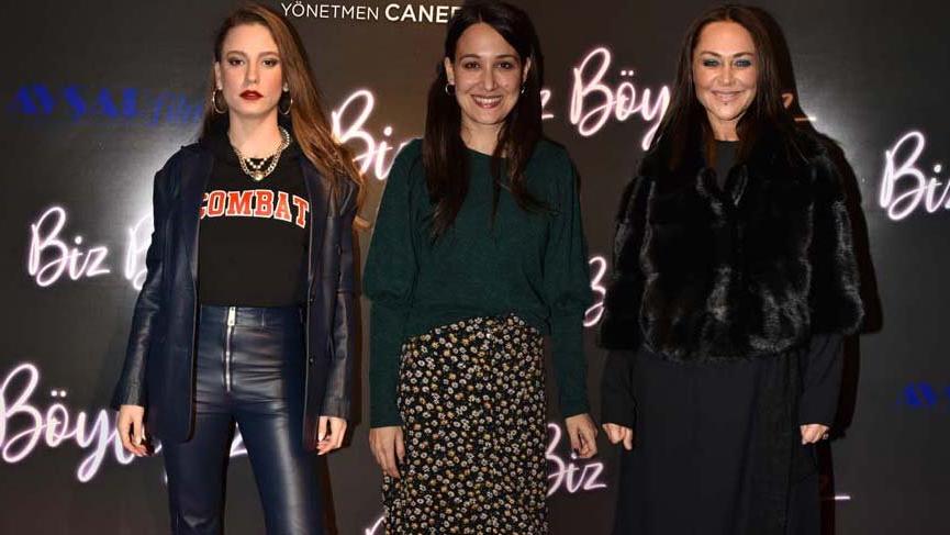 Biz Böyleyiz galasına ünlü kadın oyuncuların stilleri damga vurdu