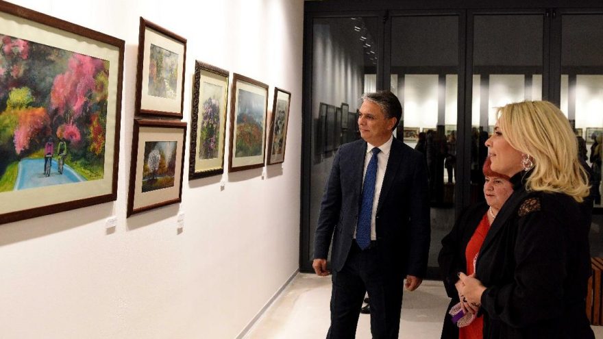 Türkan Şoray’da yılın ilk sergisi açıldı