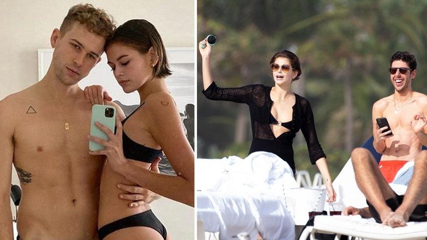 Kaia Gerber tek başına tatile çıktı