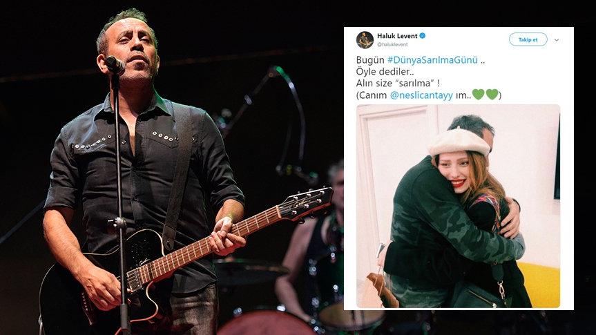 Haluk Levent Neslican Tay’ı unutmadı