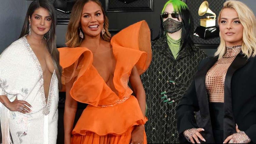 62. Grammy Ödülleri kırmızı halısı