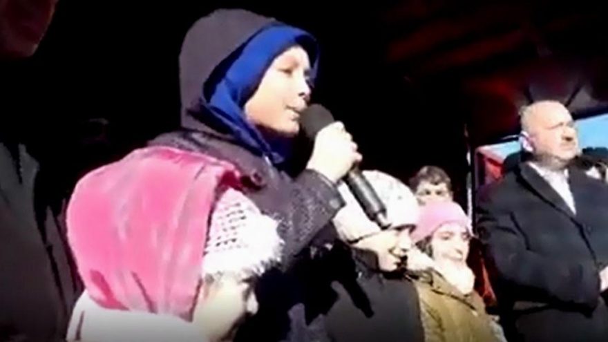 Küçük kızın isyanı: Tayyip dede bizi zehirliyorlar