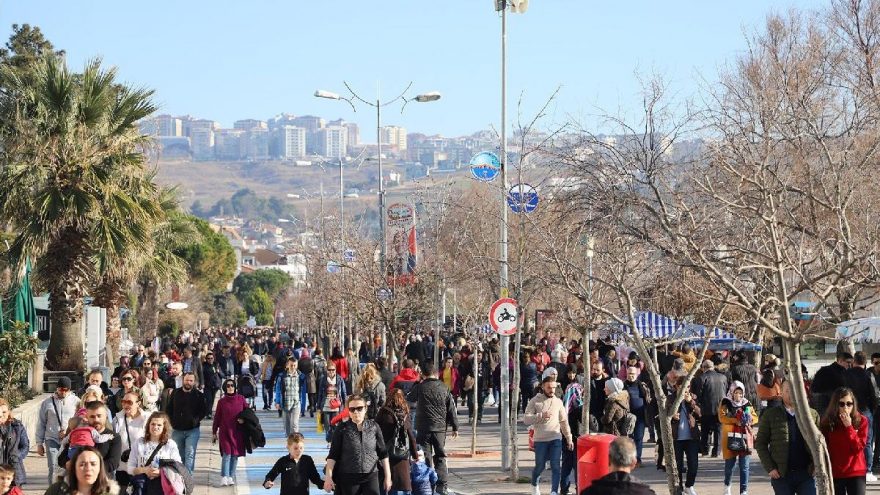 İstanbul’da kar yağışı öncesi bahar havası