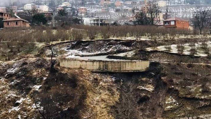 Ordu’da heyelan riski! 12 bina tahliye edildi