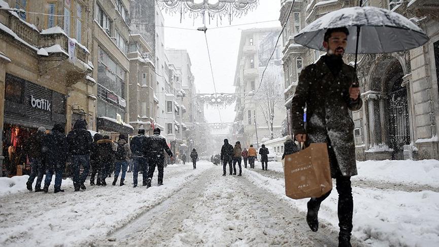 İstanbul 3 gün kar ve fırtınanın etkisinde kalacak