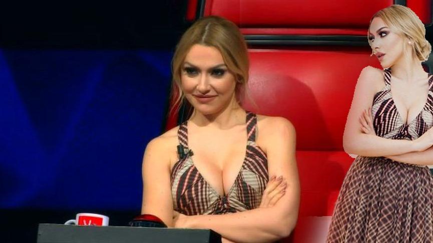 Hadise’den cesur elbise