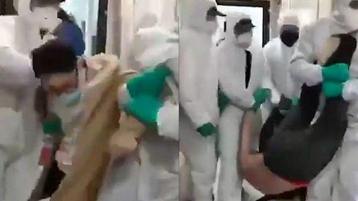 Corona virüsünün merkezinden akılalmaz görüntüler