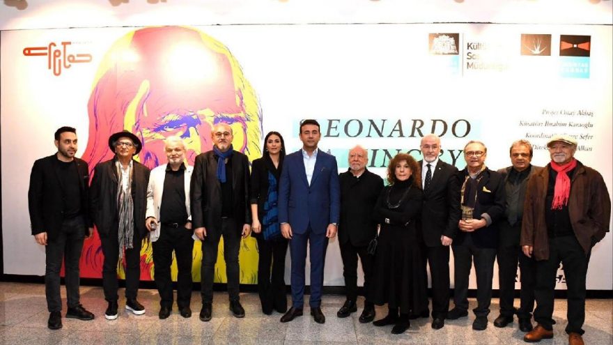 Usta sanatçılardan ‘Leonardo da Vinci’ye Saygı’