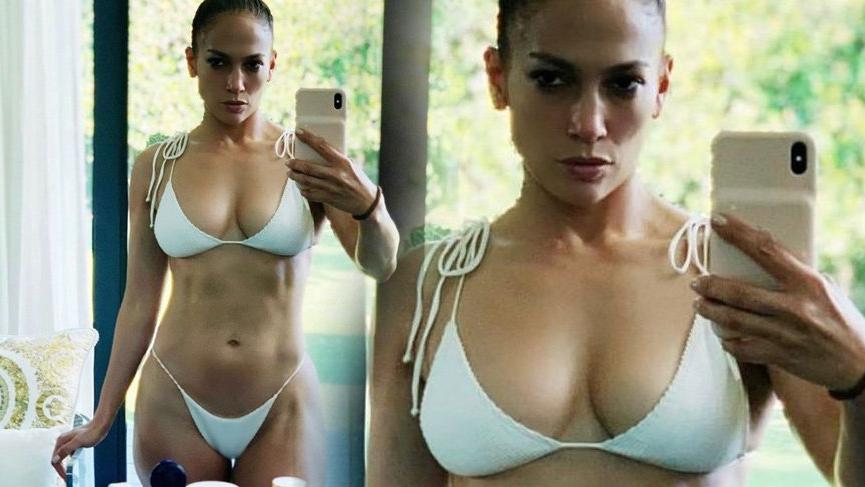 Jennifer Lopez’den 50 yaş selfie’si