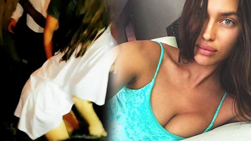 Irina Shayk defile sonrası katıldığı partide Twerk yaptı