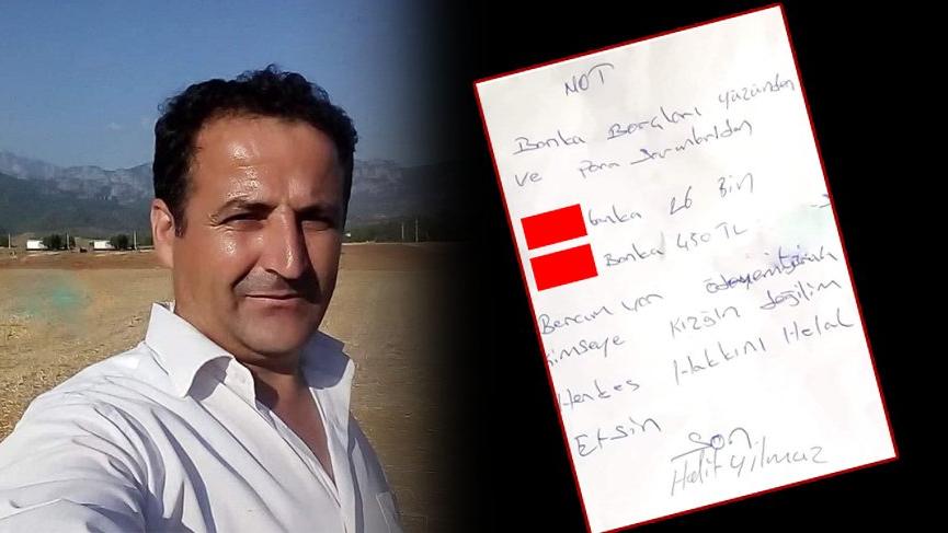 26 bin 450 lira borcunu ödeyemeyen vatandaş canına kıydı