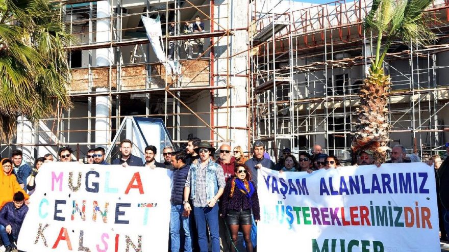 Bodrum’da halk plajına liman isyanı